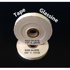 Tape Glassine-.0015x1/4"x500'-BP250154